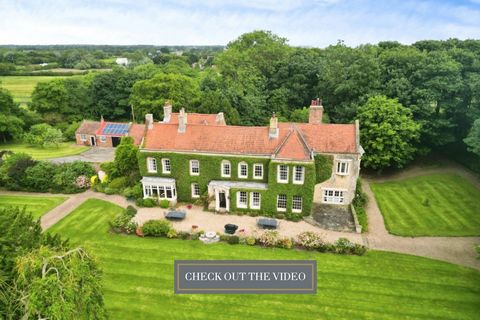 INVITING OFFERS BETWEEN £1,350,000 - £1,500,000 Check out the video!! MAGNIFICENT HISTORIC RESIDENCE IN EAST YORKSHIRE This exceptional property in East Yorkshire is one of the county's most notable historic homes, offering modern comforts while reta...