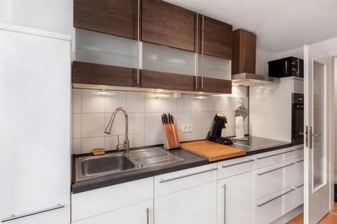 The apartment is about 58 square meters with 2 living rooms (about 18 square meters and about 14 square meters), a fully fitted and equipped kitchen, bathroom, hall, storage room and basement. All rooms are fitted with high quality furniture. Both li...