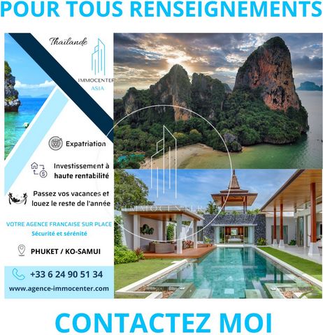 Ontdek uw oase van rust in Thailand met ons makelaarskantoor in Phuket en Koh Samui Welkom bij IMMOCENTER ASIA, uw vertrouwde partner om de woning van uw dromen te vinden in Phuket, Koh Samui, Hua Hin, Bangkok, Pattaya. Genesteld in de idyllische lan...