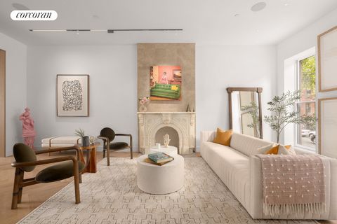 Welcome to 141 Lefferts Place, a masterfully crafted twenty-foot-wide brownstone located at the crossroads of Clinton Hill and Bedford-Stuyvesant, offering the perfect blend of classic Brooklyn charm and modern luxury across all four floors. Upon ent...