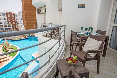   Your sanctuary of peace and privacy. Size: 68 sqm of well-designed space Two Bedroom  Balcony: 1 overlooking Pool View  Bathrooms: 1 Spacious Reception with Poolside Balcony : Relax with a view of the shimmering pool from your private retreat. Bran...