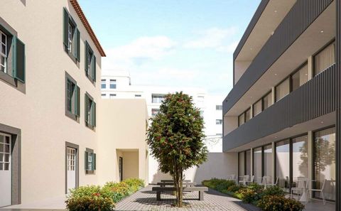 Development in the center of Funchal.Excellent location, in a street of great historical and cultural importance of Madeira Island. The project includes 19 apartments, of typologies T0 and T1 between 26 m2 and 84 m2 of gross private area. Some of the...