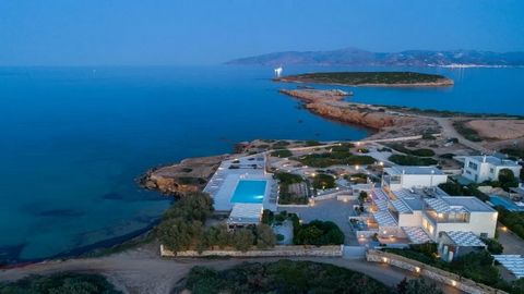 Bienvenue à Ailia Estate, un paradis de villas haut de gamme niché sur un terrain de 4300 m². et 4000 m². de terrain Natura, offrant une vue imprenable sur la mer Égée. Situées près de la plage prisée de Santa Maria, ces villas entièrement meublées p...