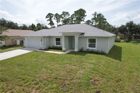 BRAND NEW CONSTRUCTION POOL HOME! Custom 3 bedroom/2 bath plus office/den on a quiet street among other new homes in Palm Bay. Impact windows & doors throughout, stainless steel appliance and quartz countertops in the gourmet kitchen, high-end finish...