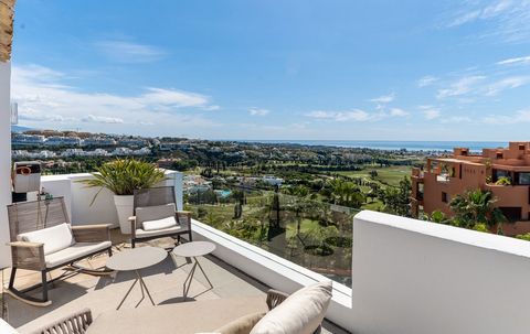 Alanda Los Flamingos Penthouse | Villa Padierna Resort | Panoramic Sea Views** Experience the pinnacle of luxury living in this expansive 3-bedroom, 3 en-suite bathroom penthouse, nestled within the esteemed Villa Padierna Resort. Situated on a singl...