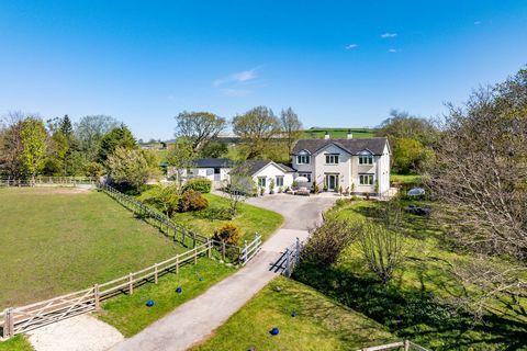 Set in the stunning Forest of Bowland AONB. This exceptional house set in c.4.29 acres with paddocks and stables will appeal to discerning purchasers seeking a high quality equestrian property in a private and accessible location. The light-filled mo...
