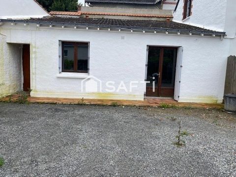 NANTES 44300 - QUARTIER DOULON / BOTTIERE-Maison 2 pièces à rénover sur une parcelle de 247 m²