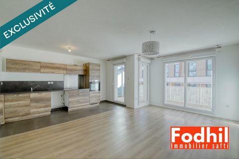 Appartement 4 pièces de 76 m²- 2 éme étage avec balcon et parking.