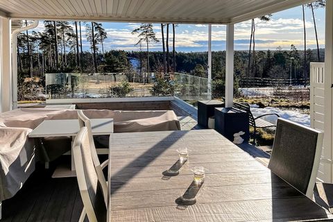 Fantastic holiday home, modern year-round residence near the sea with indoor swimming pool, hot tub, sauna and patio with pergola, dining area and lounge. The holiday house contains a large dining room, large sofa lounge with TV on the ground floor, ...