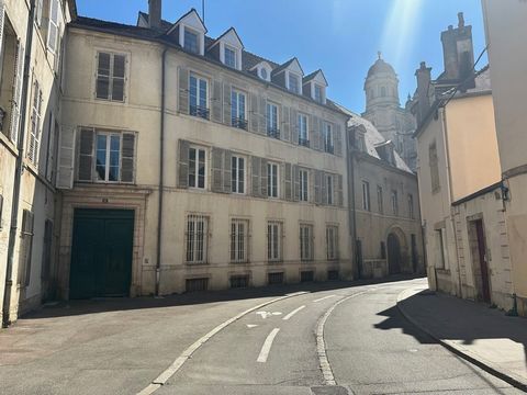 DIJON CENTRE PLACE SAINT MICHEL UN T3 DE 71.60 M2 AU SOL DANS UN SUPERBE HOTEL PARTICULIER
