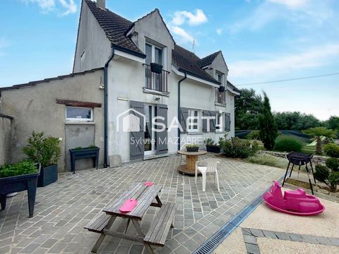À découvrir sans tarder ! Charmante maison 5 pièces – 122 m² avec jardin et sous-sol total