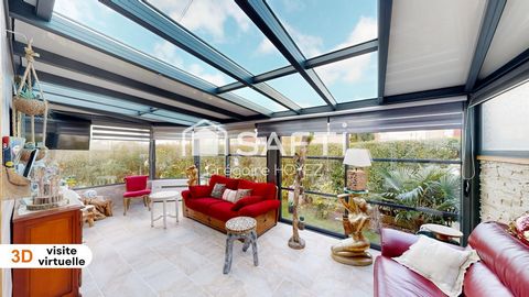 Maison lumineuse avec véranda, jardin et garage !