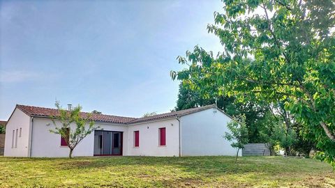 Magnifique maison de plain pied, terrain 1280m2