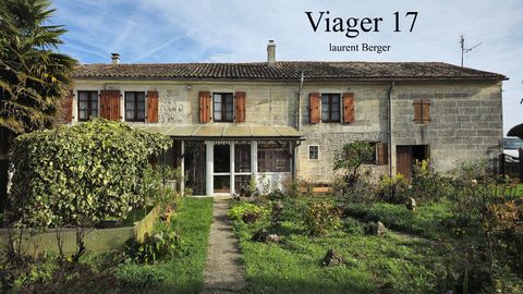 Dpt Charente Maritime (17), viager à vendre SAINT GENIS DE SAINTONGE maison P7
