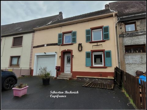 Dpt Moselle (57), à vendre ZETTING maison P3 - 97m²