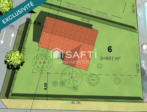 À vendre – Terrain à bâtir de 901 m² à Pissos (40)