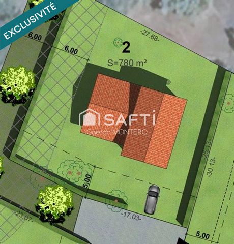 À vendre – Terrain à bâtir de 780 m² à Pissos (40)