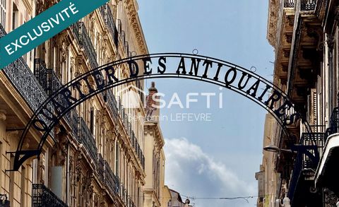 // RETOUR À LA VENTE// POUR CE T3 QUARTIER DES ANTIQUAIRES À RÉNOVER