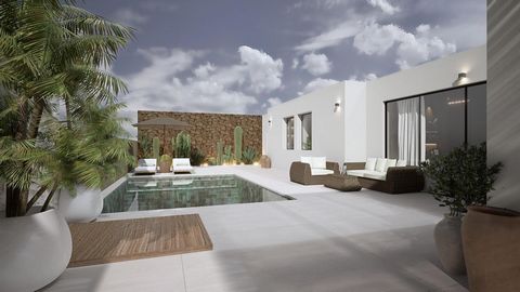 Uitzonderlijke familievilla in aanbouw met uitzicht op zee op een rustige locatie tussen Macher en La Asomada Deze stijlvol ontworpen villa in aanbouw biedt modern mediterraan leven op één niveau in een rustige omgeving met een prachtig uitzicht op z...