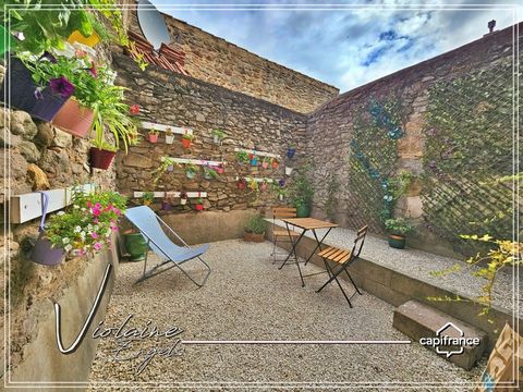 Maison de village rénovée avec cour, garage et cachet OLONZAC (34210)