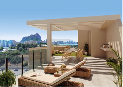 Discover this exclusive housing project in one of the most desirable areas of the Costa Blanca, Calpe. Set on a spacious plot of over 5,000 m², this recent development concept offers a harmonious combination of space, natural light, and privacy – ide...
