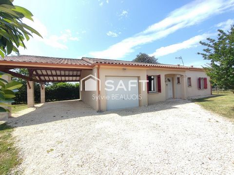 Plain pied de 2006 garage et jardin