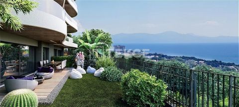 Appartementen met Zeezicht in een Beveiligd Complex met Zwembad in Kuşadası Aydın De appartementen met zeezicht bevinden zich op rotsachtige grond in Kuşadası. Kuşadası is een populaire toeristische bestemming in Turkije met zijn fijne zandstranden e...