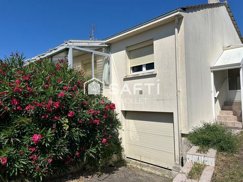 Maison à rénover de 70 m2 avec jardin situé à Saint Gilles Croix de Vie