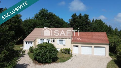 Pavillon rénové avec trois garages