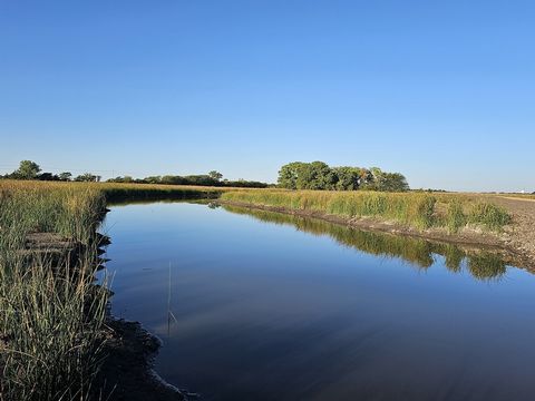 This property features +/-78 acres with a recently enhanced natural pond, slough and waterway specifically designed and built to attract waterfowl. Located less than 11 miles (as the duck flies) from Quivira National Wildlife Refuge and less than 17 ...