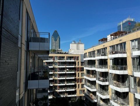The condo fee also includes the fee for the 1 parking spaces. Optional second parking. Project Lowney: In High Demand! - Condo located on the 7th floor of 8, with a view of the inner courtyard, Old Montreal & downtown. Several finishes as extras; a c...