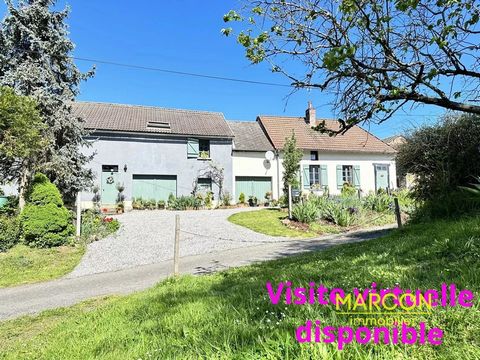 REF 87948. Do you dream of a little piece of paradise in the middle of nature, far from the noise and bustle of the city? This beautiful building set of 2 houses with garage, located in a charming little hamlet in North Creuse and nestled in the hear...