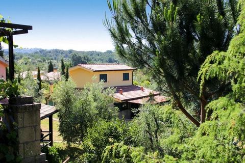 Family-friendly residence on a 15 hectare natural property with Mediterranean vegetation, olive groves and holm oaks just below Guardistallo (4 km). The characteristic medieval town with narrow streets has remained almost unchanged and offers good re...