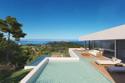 Discover your dream home in this luxurious 5-bedroom, 6-bathroom villa located in the picturesque area of Cala Salada, Ibiza. Currently under project and due for completion in 2024, this impressive property boasts a generous living area of 461m2, a t...