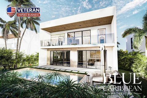 A project of Villas, located within the Residential Amber in Playa Nueva Romana, which consists of: Golf PG4 Golf Executive Casa Club Playa Casa Club Golf Playa Privada 2 Hoteles AMENITIES: + Executive Golf Course View + Recreation Areas (Park) + Lar...