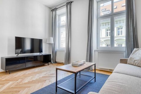 For stays longer than 1 month, we offer custom pricing. Please reach out for an exact quote! Discover the best of Vienna, with this one-bedroom 5th district - Margareten apartment with views over the city. It’ll be easy to simply show up and start li...