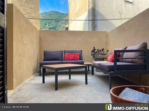 Blatt Nr. Id-LGB159118: Muro, Sektor? 15 Minuten von Ile Rousse, Dorfhaus von ca. 95 m2 bestehend aus 5 Zimmer(n) davon 2 Schlafzimmer + Terrasse von 12 m2 - Aussicht: Dorf - Altbau 1920 - Nebenausstattung: Terrasse - Parkplatz - Doppelverglasung - K...