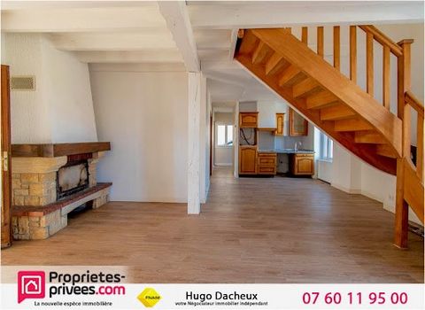 VIERZON (18100) - maison type 4 - 2 chambres - bureau - jardin 670 m2 - garage - Véranda - ....................................................................................................................... Maison qui se compose : - Au rez-de-cha...