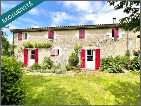 Maison en pierre de 120m2 avec 3 chambres et garage sur parcelle de 2043m2
