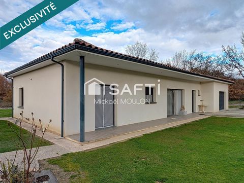 Villa T4 - 107m² - 3 chambres - garage