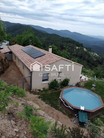 Maison de plan pied en pleine nature