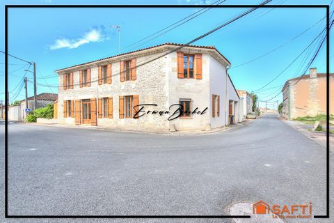 Maison de village avec très grandes dépendances