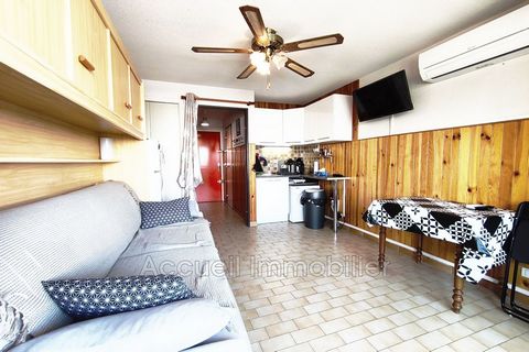 Idéal investisseur Le Grau-du-Roi Palais de la mer, Idéal investisseur de 1 pièce 18 m² Achat Référence 649V1395A - Mandat 3231