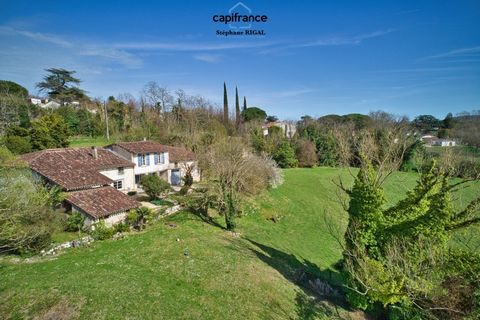 Dpt Lot et Garonne (47), à vendre VILLENEUVE SUR LOT propriete P5 sur 1,87 ha de terrain