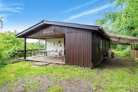 Holiday cottage located on a natural plot with trees in a quiet area. Large, south-faced partly covered terrace with views of the Limfjord and a covered terrace to the east.A refundable deposit might be charged closer to your check-in date. The secur...