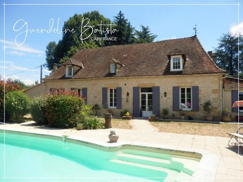 Propriété de charme en pierre avec gîte, piscine et parc arboré - LAMONZIE SAINT MARTIN (24)