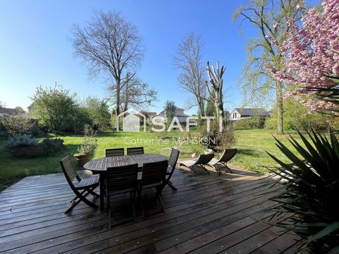 Exceptionnel ! A Bazancourt, Grande Maison de Maitre avec terrain, terrasse, garage, 320 m2 habitables pour une grande famille et/ou profession libérale