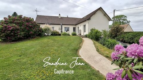Marbeuf - Maison de plain-pied avec sous-sol complet, grenier aménageable et grand garage indépendant
