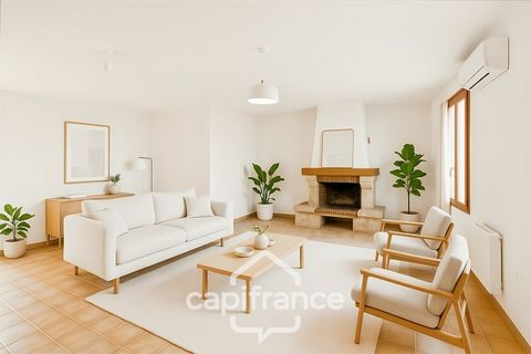Maison de plein-pied - 125 m² - 4 pièces - Terrain 991 m² SAINTE LIVRADE SUR LOT (47)