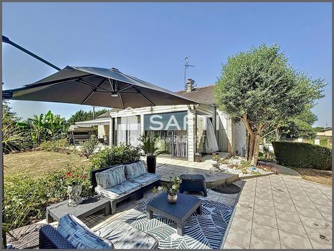 Grand terrain et dépendances pour cette maison